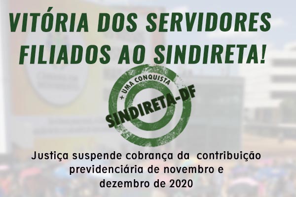 VITÓRIA DOS SERVIDORES FILIADOS AO SINDIRETA!